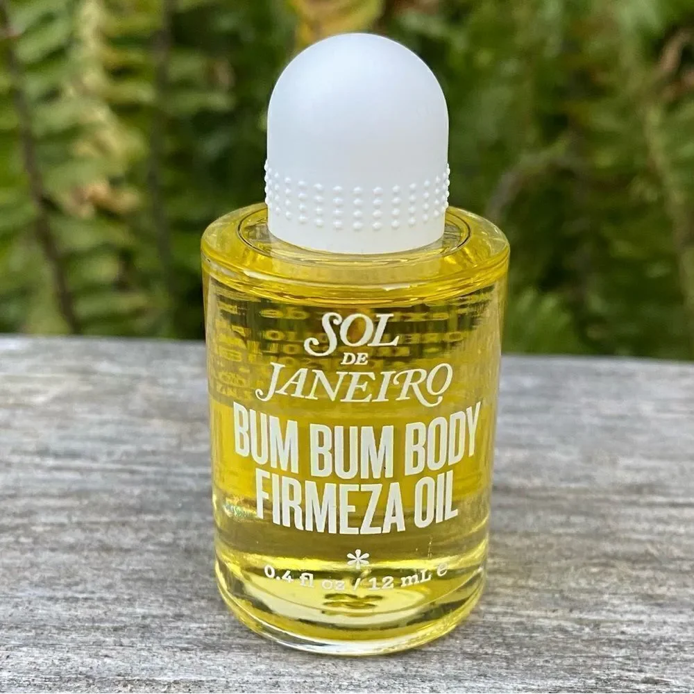 New Unused Sol De Janeiro Bum Bum Body Firmeza Oil 0.4oz 12ml Travel Mini Size